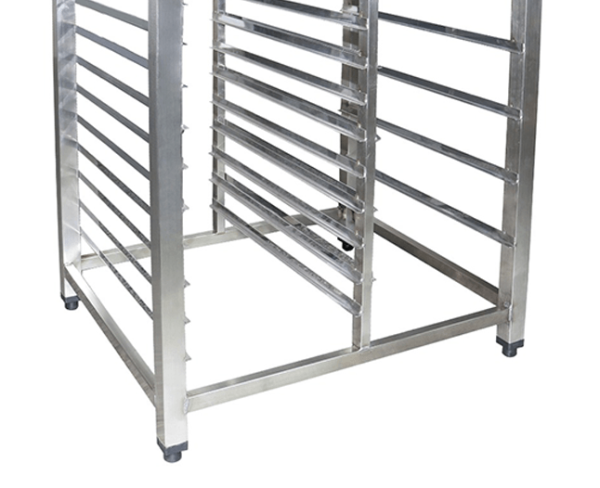 Encontraproduto.com.br - Mesa de Apoio P/ Forno Convector Inox 430 Mod. 7355 Imeca - Suporte p/ Bandeja e Cuba GN Tam 0,80x0,70x0,90