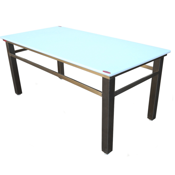 Mesa de Manipulação Mod.1309 Imeca - 2,00 X 1,00 x 0,90 Inox 304 C/ Placa Poliestireno Pés 8x8
