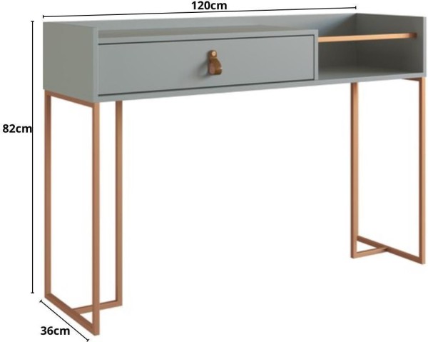Encontraproduto.com.br - Aparador Montana 1 Gaveta 120cm Verti