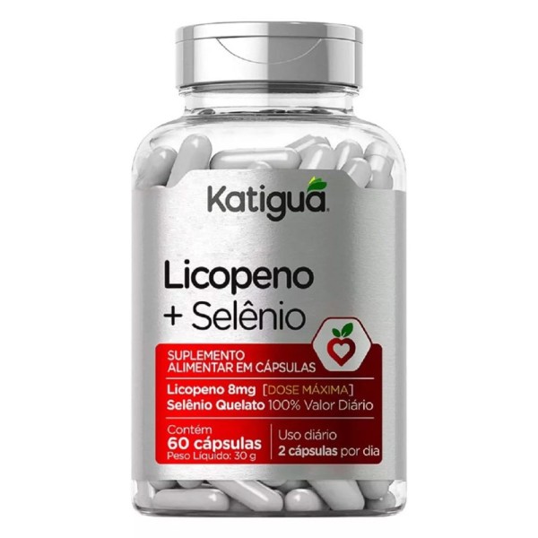 Encontraproduto.com.br - Licopeno de Tomate e Selênio 60 Cápsulas - Katiguá