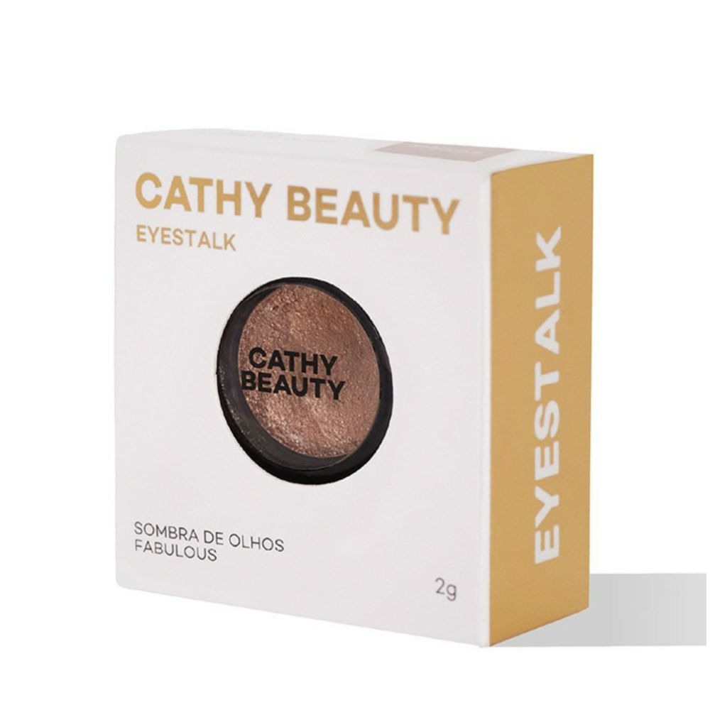 Encontraproduto.com.br - Sombra para Olhos Cathy Beauty Eyestalk Cor Fabulous 2g