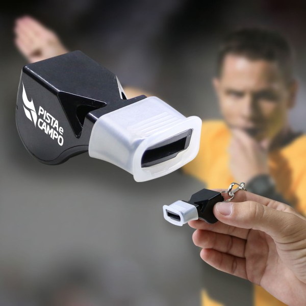 Encontraproduto.com.br - Apito de plástico tipo fox com cordão Pista e Campo - VM