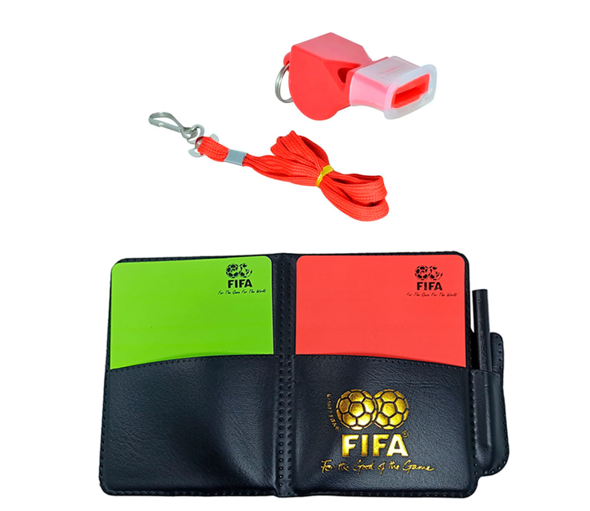 Árbitro Esportivo Com Cartão e Apito Pista e Campo VM