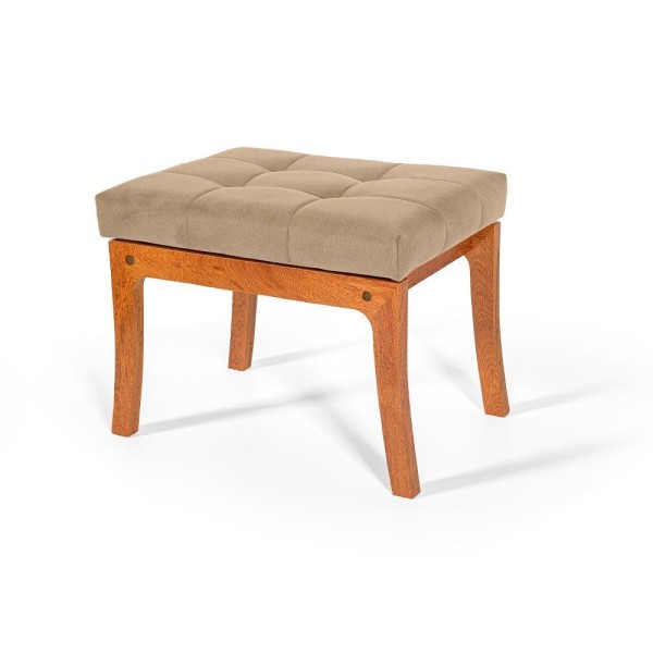 Encontraproduto.com.br - Puff Retangular Veneza Bege