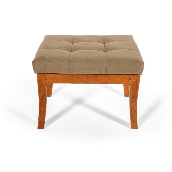 Encontraproduto.com.br - Puff Retangular Veneza Bege