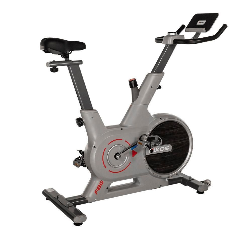 Encontraproduto.com.br - Bicicleta Spinning Kikos Game FBG Bluetooth Roda de Inércia 6Kg