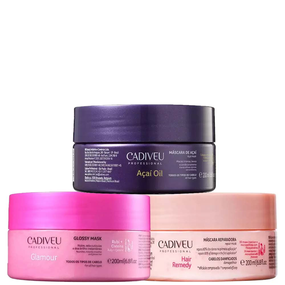 Encontraproduto.com.br - Cronograma Capilar Cadiveu 200ml