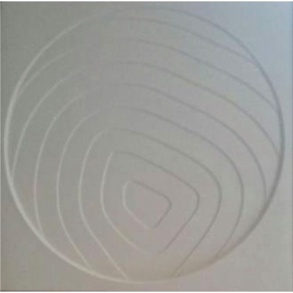 Encontraproduto.com.br - Revestimento Cimentício Anelli Parede Cemento 3D Bianco 20x20x2 Com Relevo Cimentíssimo