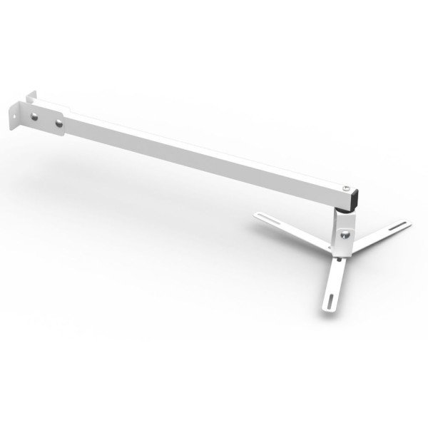 Encontraproduto.com.br - Suporte Projetor Datashow Mini Led Parede Braço 60 Cm - Branco