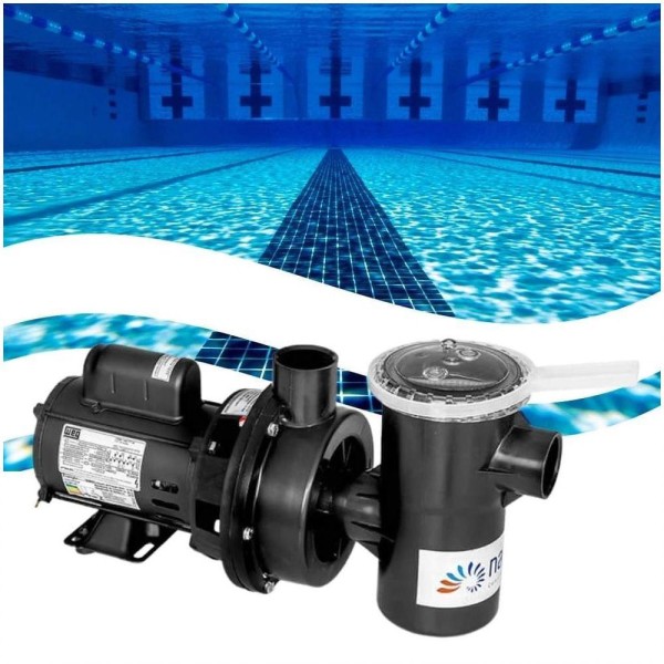Encontraproduto.com.br - Motobomba Nbfc-2M 1/2Cv Centrífuga Para Piscina, Banheiras, Spas E Cascatas 110/220V 60Hz - Nautilus