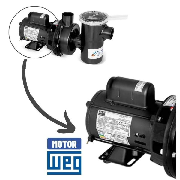 Encontraproduto.com.br - Motobomba Nbfc-0M 1/4Cv Centrífuga110/220V 60Hz - Nautilus