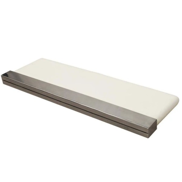 Encontraproduto.com.br - Cascata 100Cm Para Piscina De Embutir Na Parede Com Acabamento Em Aço Inox - 1 Metro
