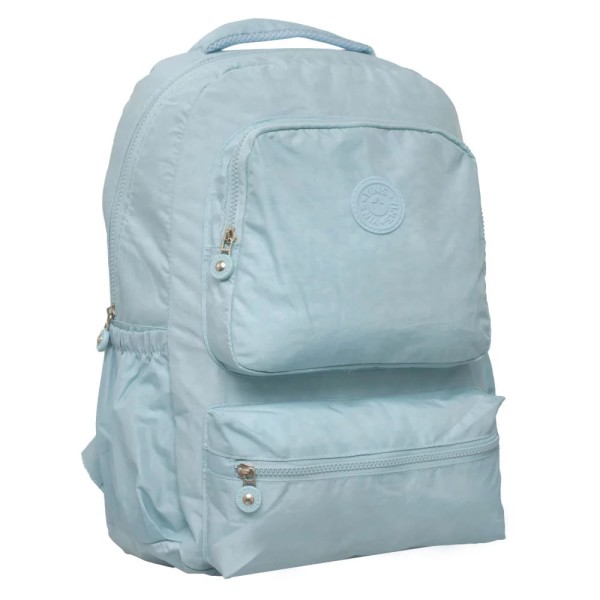 Encontraproduto.com.br - Mochila Casual Yins Crinkle Azul 17,5