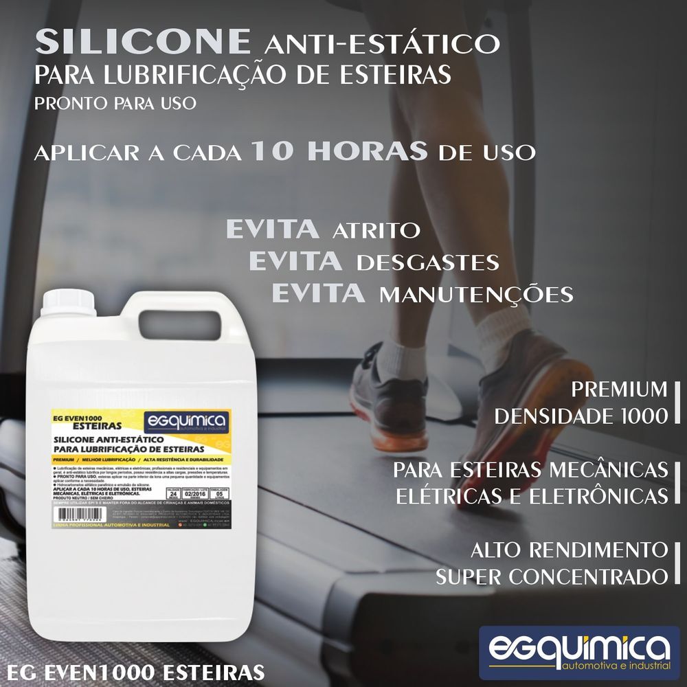Encontraproduto.com.br - Silicone Especial Lubrificante Para Esteiras Even1000 10lt