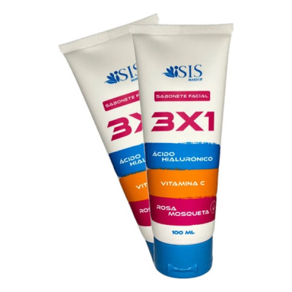 Sabonete Facial 3x1 Isis Make Up