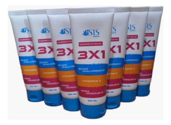 Encontraproduto.com.br - Sabonete Facial 3x1 Isis Make Up