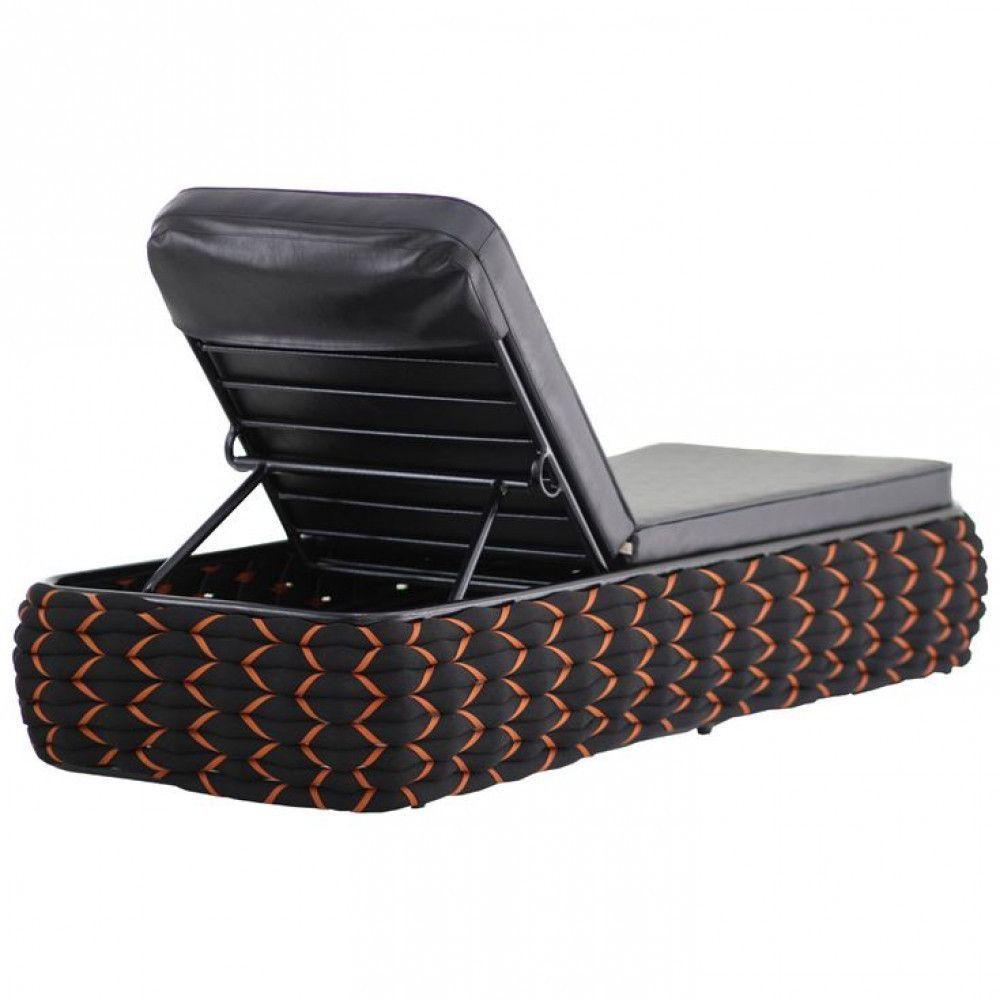 Encontraproduto.com.br - Espreguiçadeira E Mesa Tricô Náutico Piscina Alumínio Jardim Azul Marinho