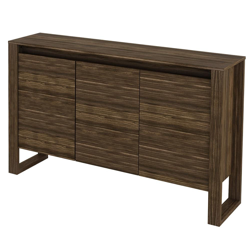 Encontraproduto.com.br - Balcão para Escritório Home Office ME4147 Nogal - Gran Belo