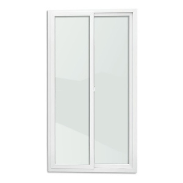 Encontraproduto.com.br - Porta De Correr 3 Folhas 1/3 Super Vidro Reflex 210cm X 150cm Brimak Mix Corten