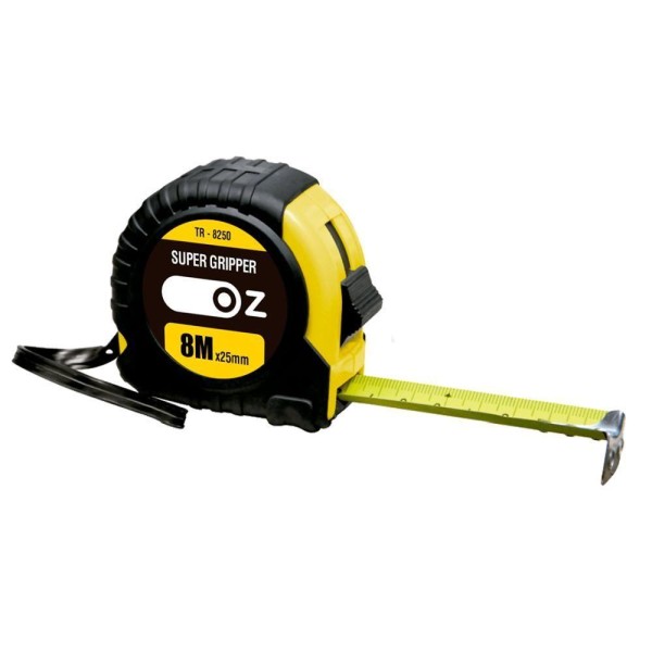 Encontraproduto.com.br - Trena Emborrachada Oz Modelo Tr8250 8m X 25mm