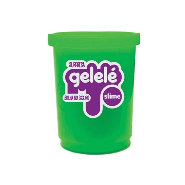 Encontraproduto.com.br - Brinquedo Gelele Slime Sortidos Brilha no Escuro 110g un