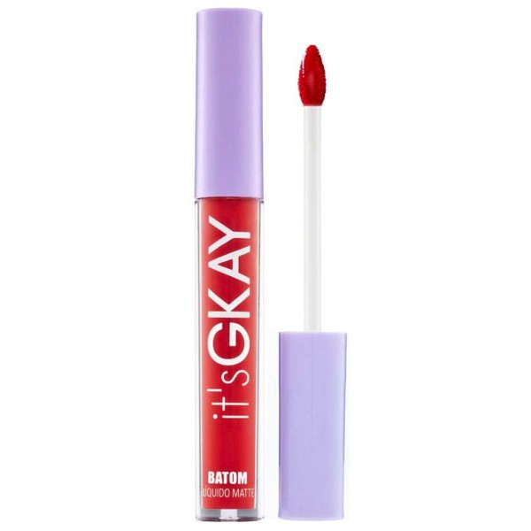 Encontraproduto.com.br - Batom Liquido Matte Red Power Its Gkay