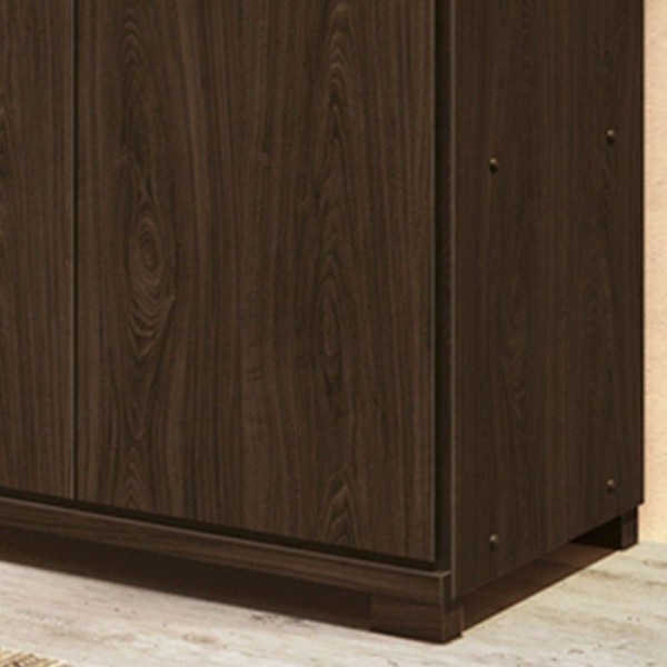 Encontraproduto.com.br - Armário Multiuso 2 Portas 4 Prateleiras New F08 Nocciola - Mpozenato