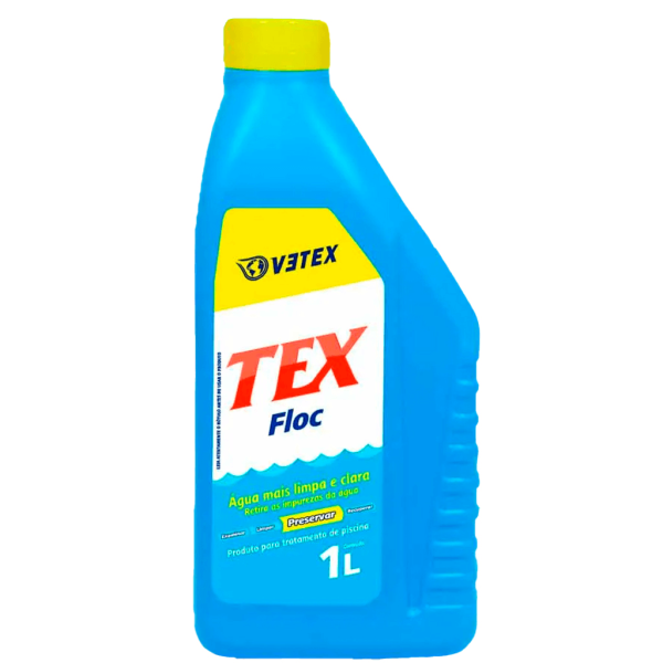 Encontraproduto.com.br - Tex Floc 1L Clarificante Piscina - V3tex