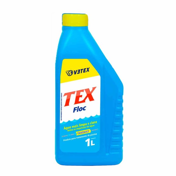 Encontraproduto.com.br - Tex Floc 1L Clarificante Piscina - V3tex
