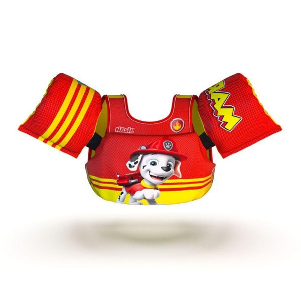Boia Infantil Colete Salva Vida Patrulha Canina Marshal Nash