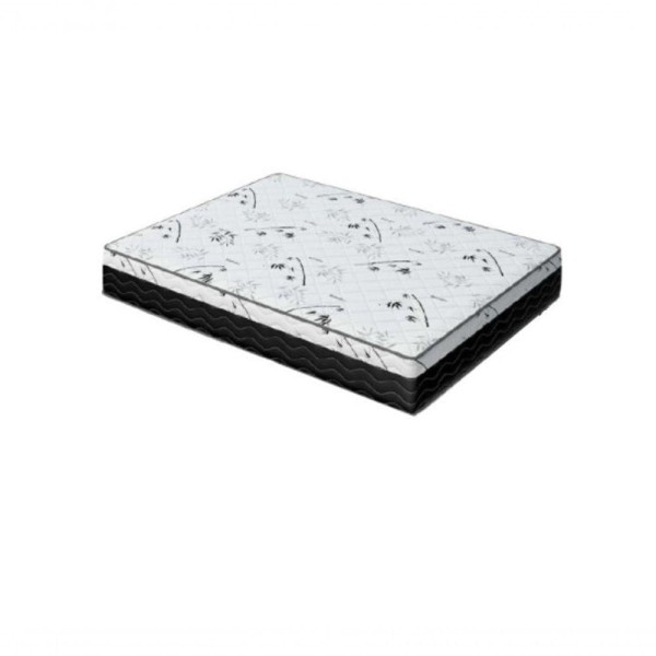 Encontraproduto.com.br - Cama Box Casal 138 Preto Com Colchão D33 One Face Bello Box 58x138x188