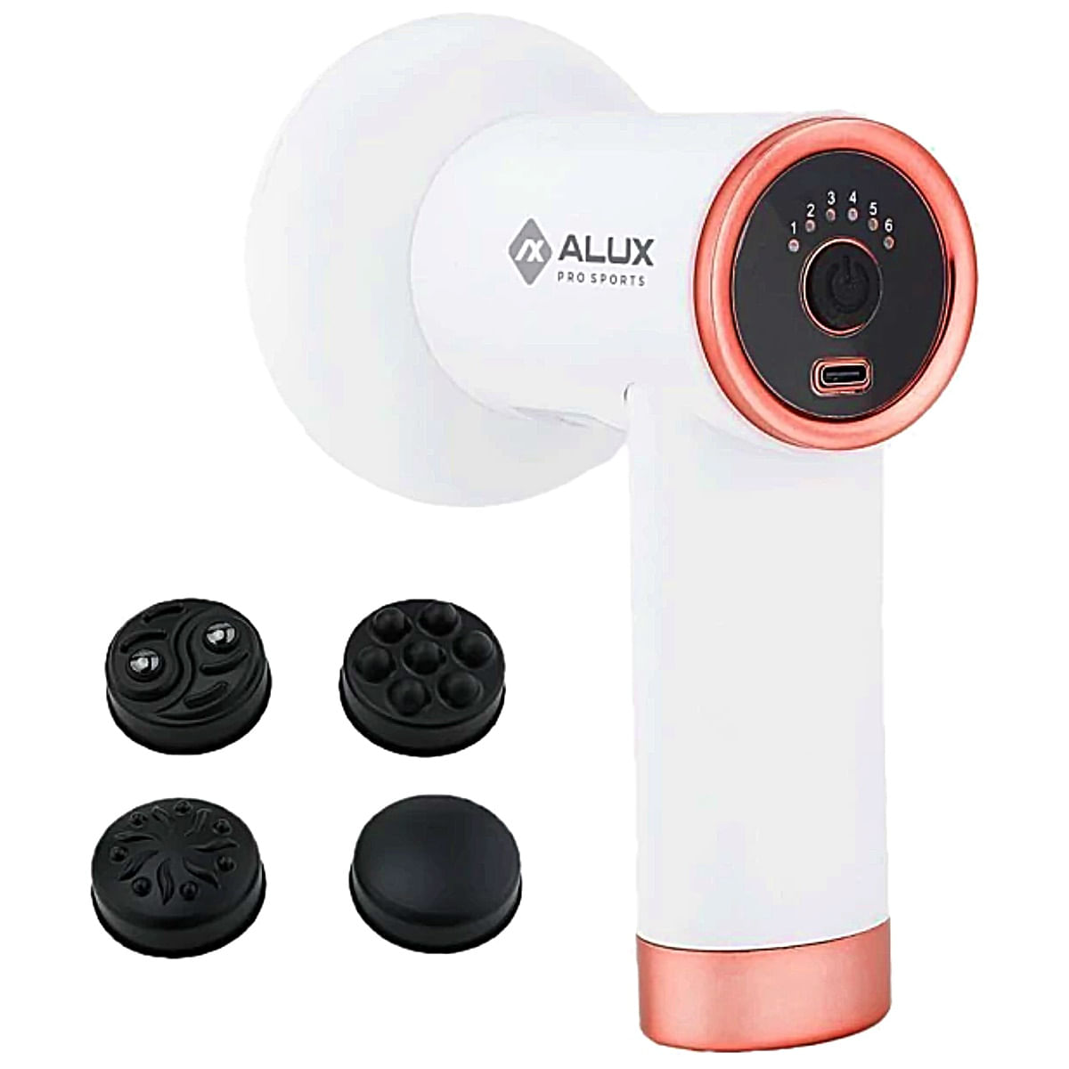 Encontraproduto.com.br - Massageador Portátil Ultra Sculp com 5 ponteiras Alux
