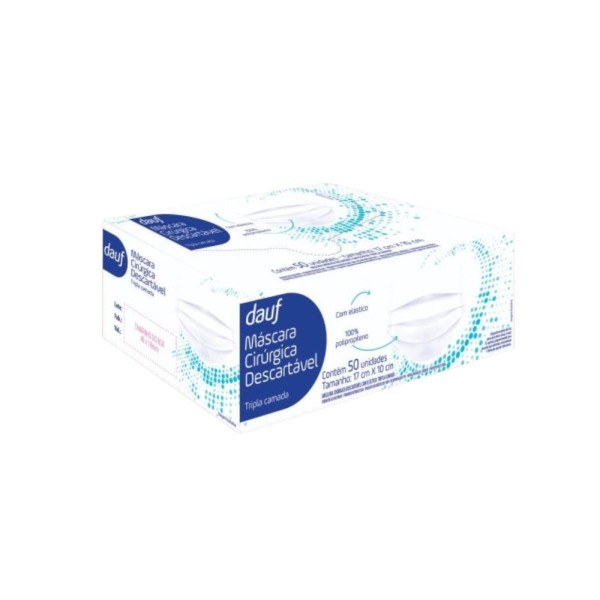 Mascara Descartavel Dauf 50 Unidades
