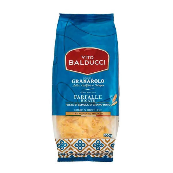 Encontraproduto.com.br - Macarrão Farfalle Vito Balducci Pacote 500g