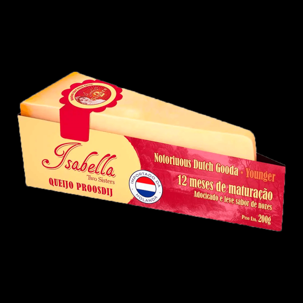 Queijo Holandês Isabella Fracionado 200g
