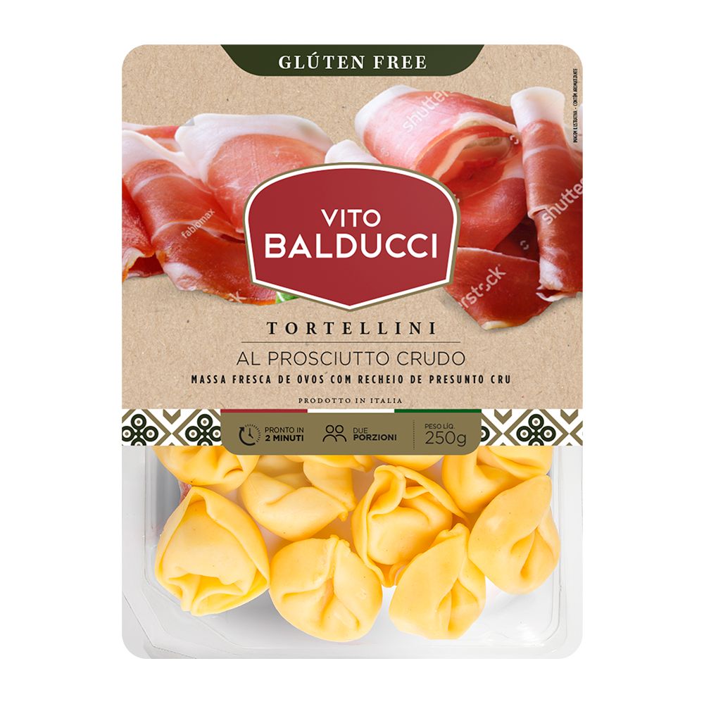 Encontraproduto.com.br - Massa Tortelli Recheada com Queijo sem Glúten Vito Balducci 250g