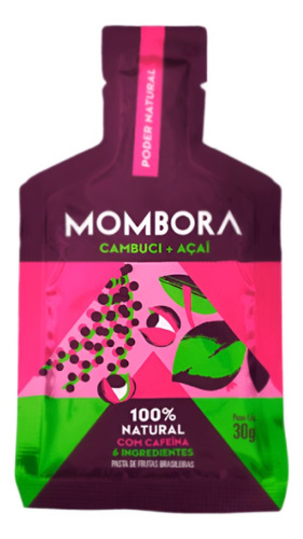 Gel de Carboidrato Natural Cambuci e Açaí 30g Mombora