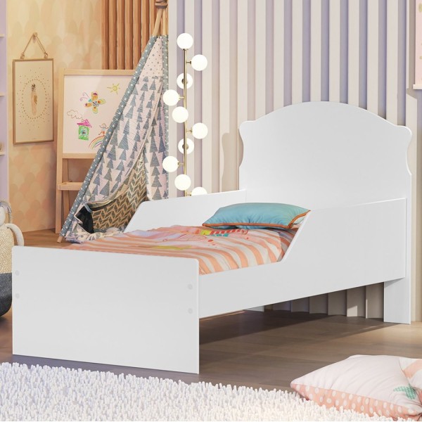 Encontraproduto.com.br - Mini Cama Infantil/juvenil Livia Branco