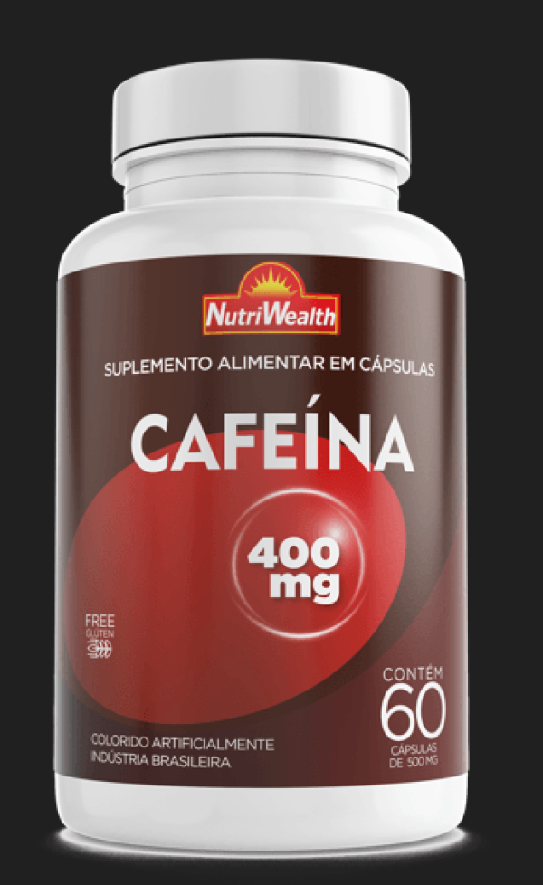 Encontraproduto.com.br - Cafeina 400Mg 120 Caps Nutri Wealth
