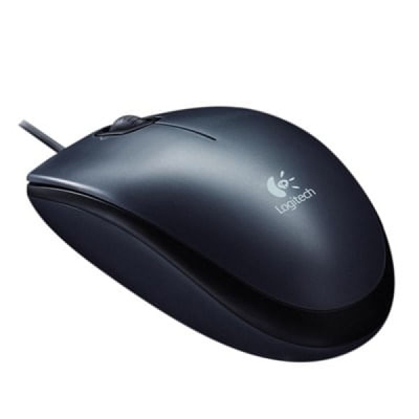 Encontraproduto.com.br - Mouse Optico USB M90 Preto (NAC) 910-004053 - Logitech
