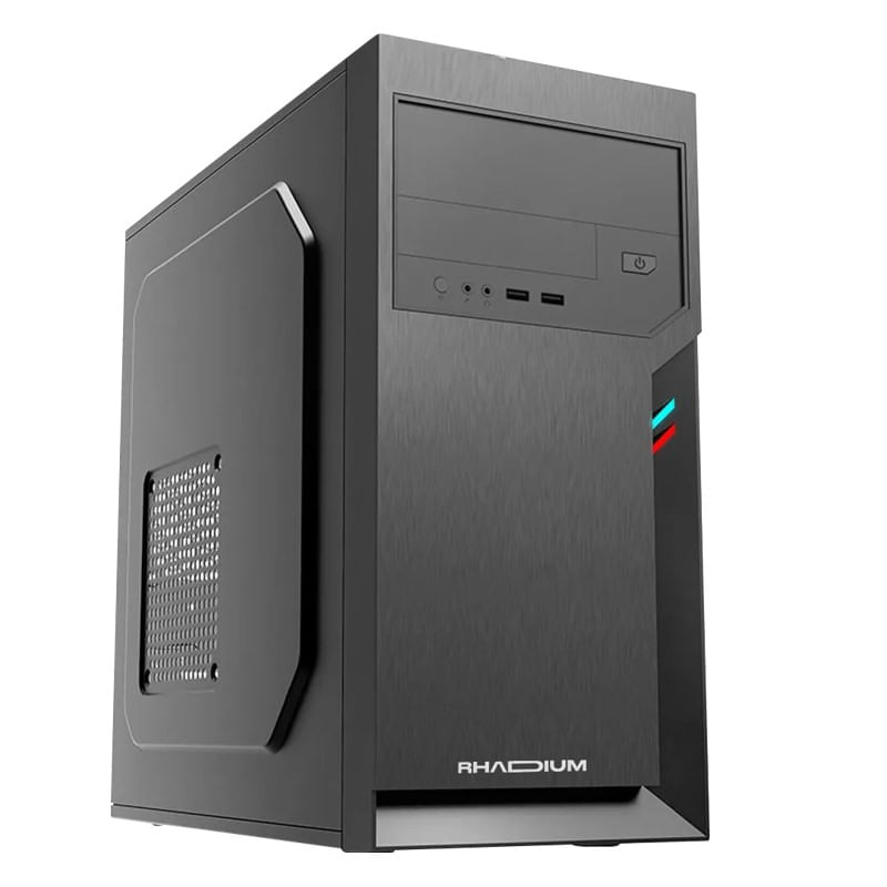 Encontraproduto.com.br - Gabinete Rhadium Office Micro ATX Com Fonte 200W RHA-GAB-0002 Preto (MP)