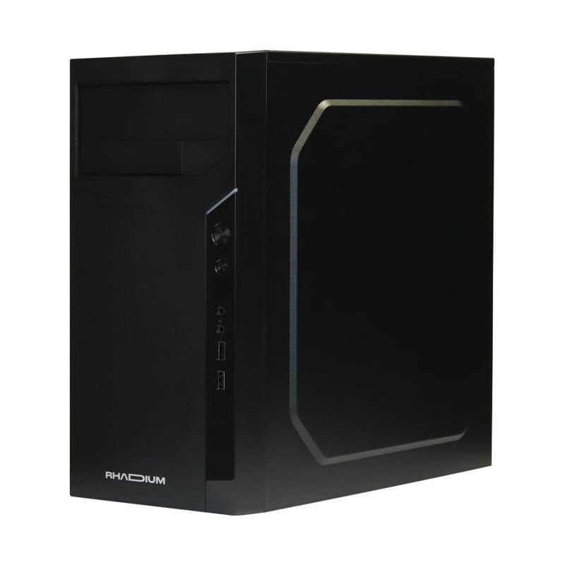 Encontraproduto.com.br - Gabinete Rhadium Office Micro ATX Com Fonte 200W RHA-GAB-0002 Preto (MP)