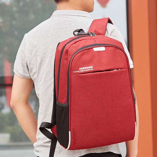 Mochila Notebook Com Cadeado Anti Furto Lorben Saída Cabo Auxiliar Usb Fone Ouvido Gt6238
