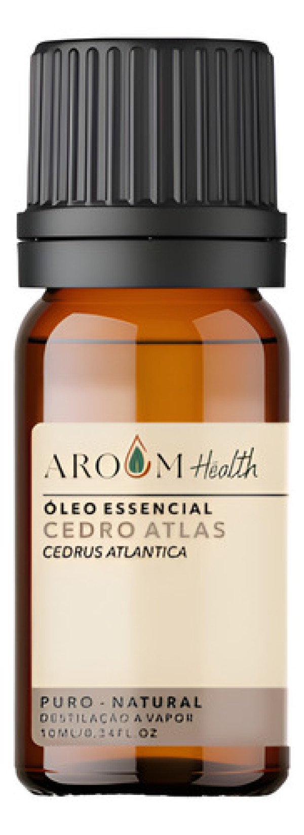Óleo Essencial Cedro Atlas Puro Vegano 10 Ml - Aroom