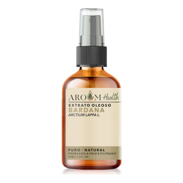 Óleo de Bardana Puro - 100% natural cabelo e pele 50 ml Aroom Health