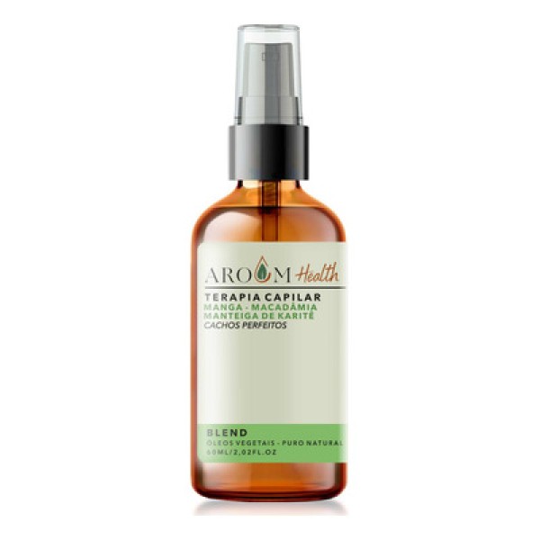 Encontraproduto.com.br - Blend terapia capilar - Óleos vegetais Coco, Macadâmia e Karité , Cachos Pefeito - 60 ML