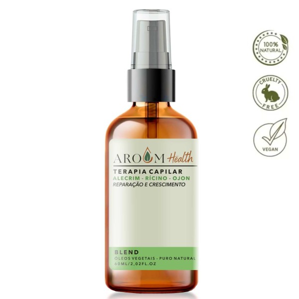 Encontraproduto.com.br - Blend terapia capilar - Óleos de Alecrim , Coco , Ojon e Rícino Nutrição completa - 60 ML