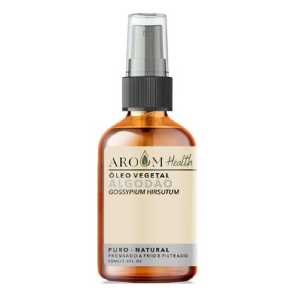 Encontraproduto.com.br - Óleo de Algodão Puro - 100% natural cabelo e pele 50 ml Aroom Haelth