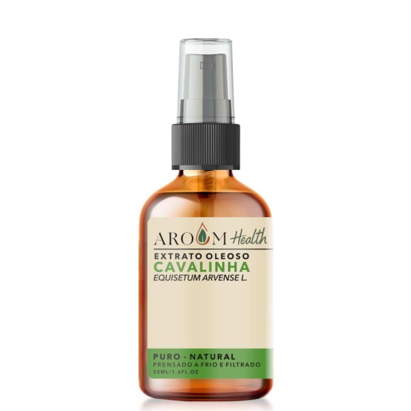 Encontraproduto.com.br - Óleo de Cavalinha Puro - 100% natural cabelo e pele 50 ml Aroom Health