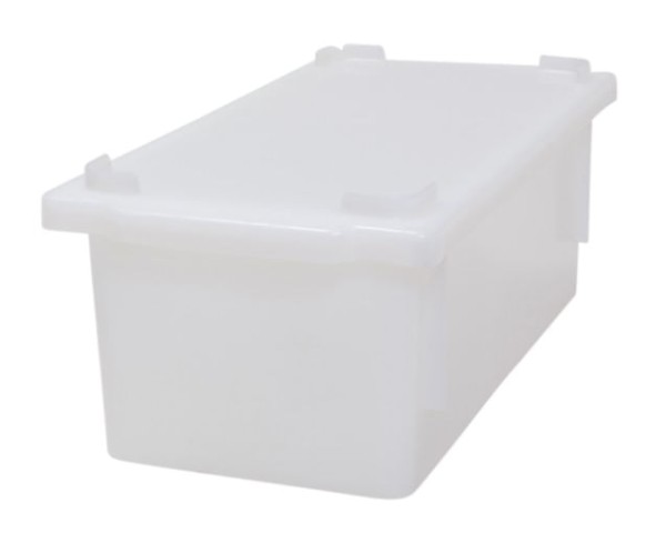 Encontraproduto.com.br - Caixa Organizadora Empilhavel Com Tampa 4,5l (29x16,5x12)   